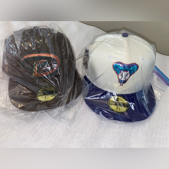 arizona diamondbacks hat 7 3/8 hat club - Picture 1 of 6